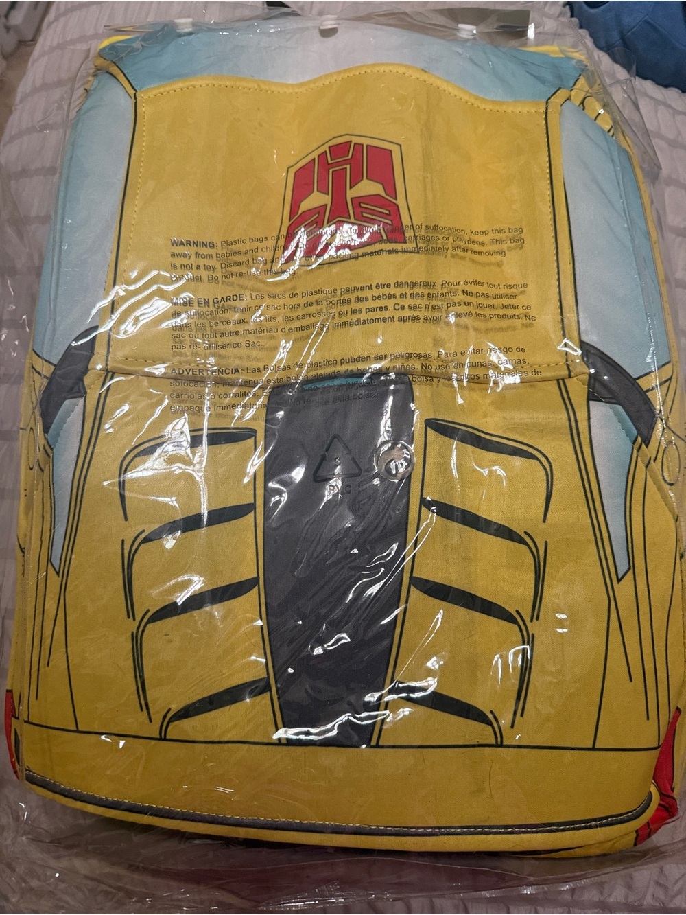 Transformers Boys Costume Size 4-6 used - Picture 2 of 2